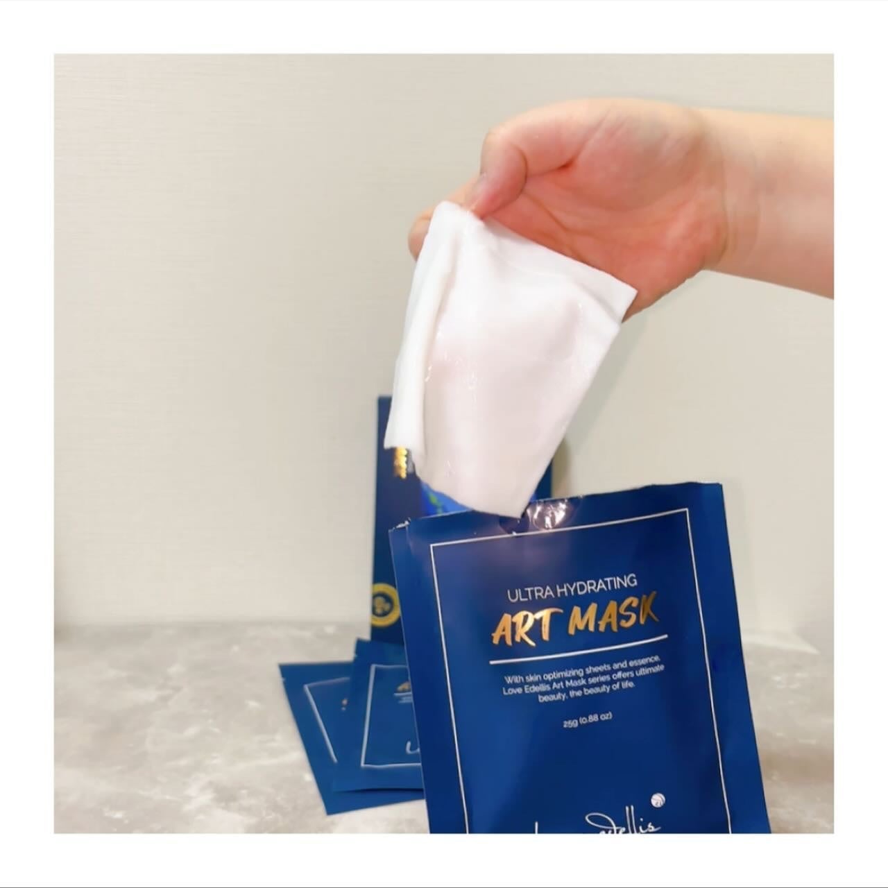 モイスチャー アートマスク/ラブエデリス/シートマスク・パックを使ったクチコミ(4枚目)