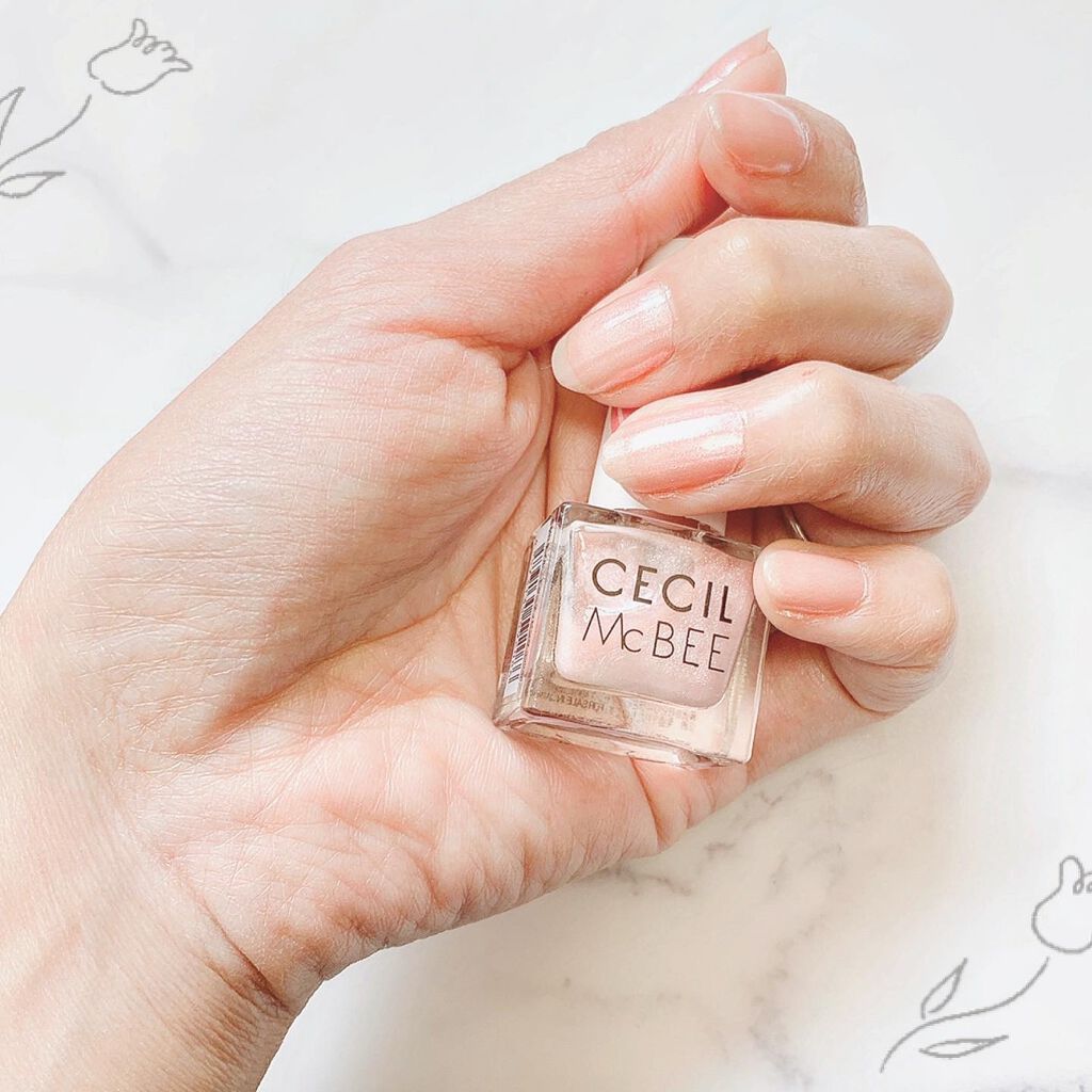 cecil mc bee/セリア/マニキュアを使ったクチコミ(2枚目)