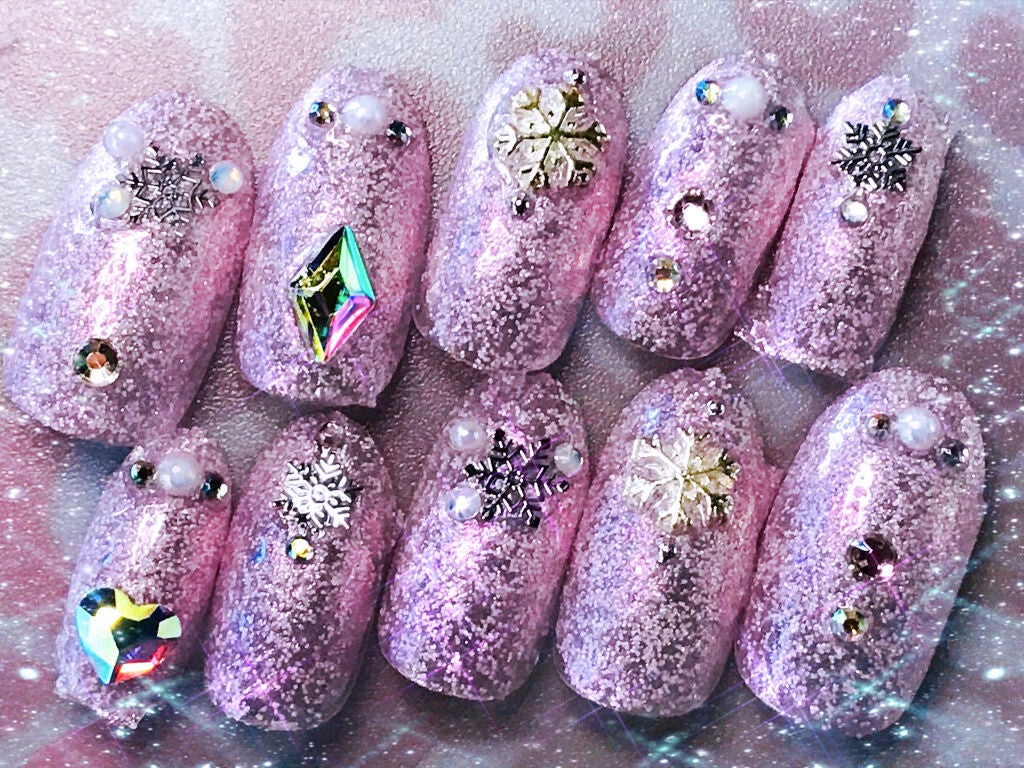 ネイルシール/セリア/ネイルシールを使ったクチコミ(1枚目)