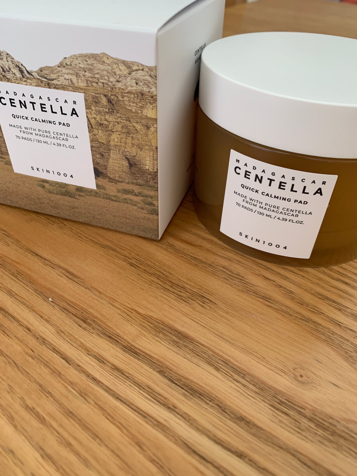 センテラ クイックカーミングパッド/SKIN1004/トナーパッドを使ったクチコミ(1枚目)