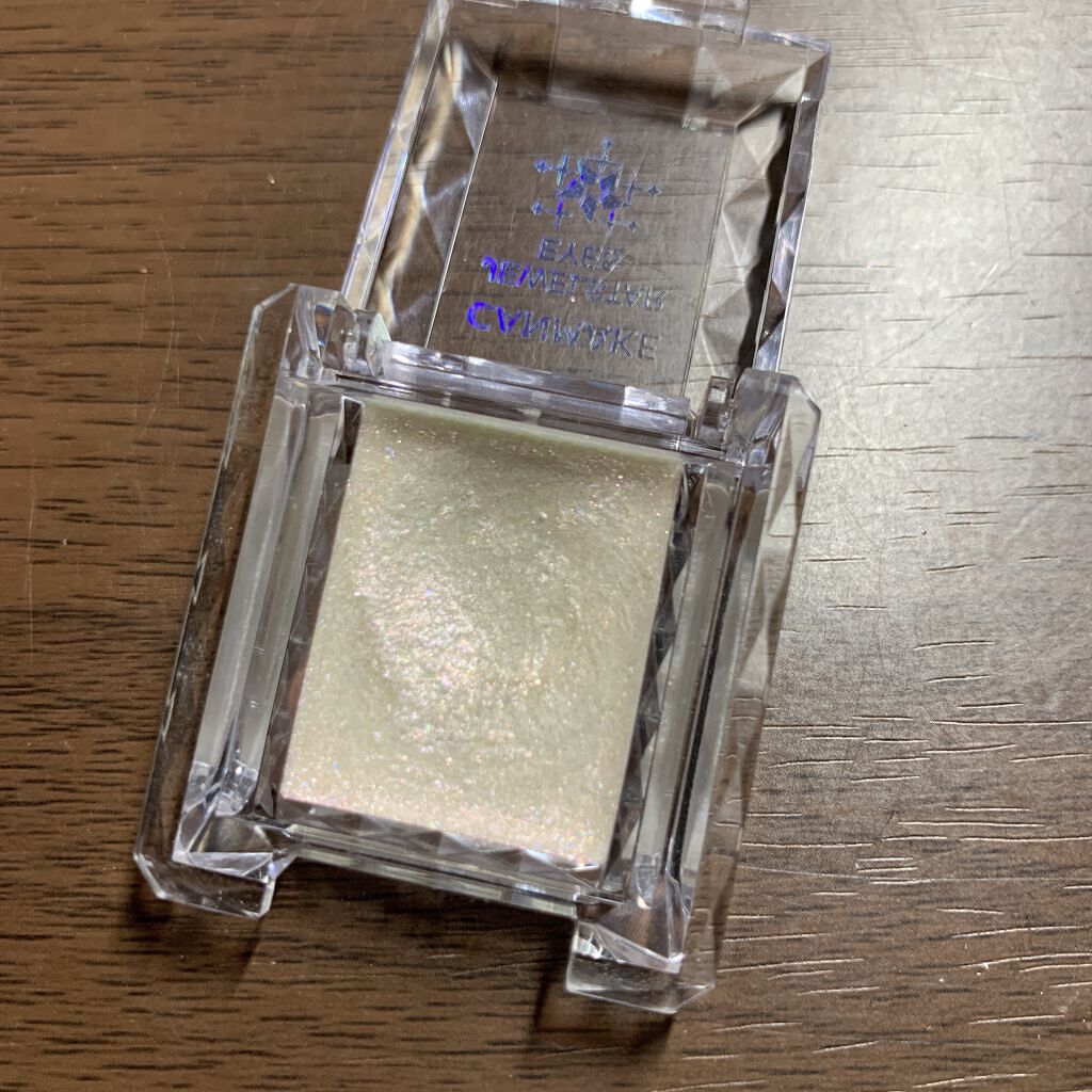 ジュエルスターアイズ 10 ハートスノーホワイト/キャンメイク/ジェル・クリームアイシャドウを使ったクチコミ（2枚目）