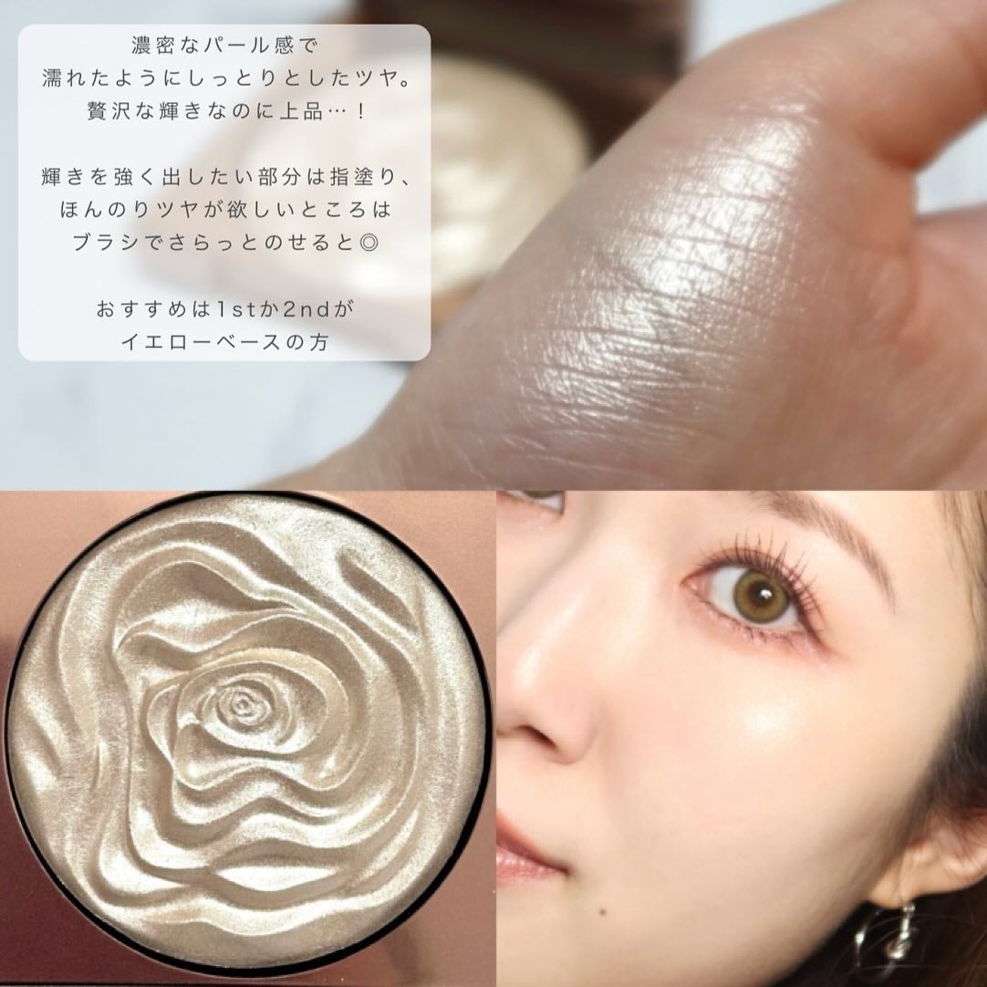 双花彫刻 ハイライト/花西子/パウダーハイライトを使ったクチコミ(4枚目)