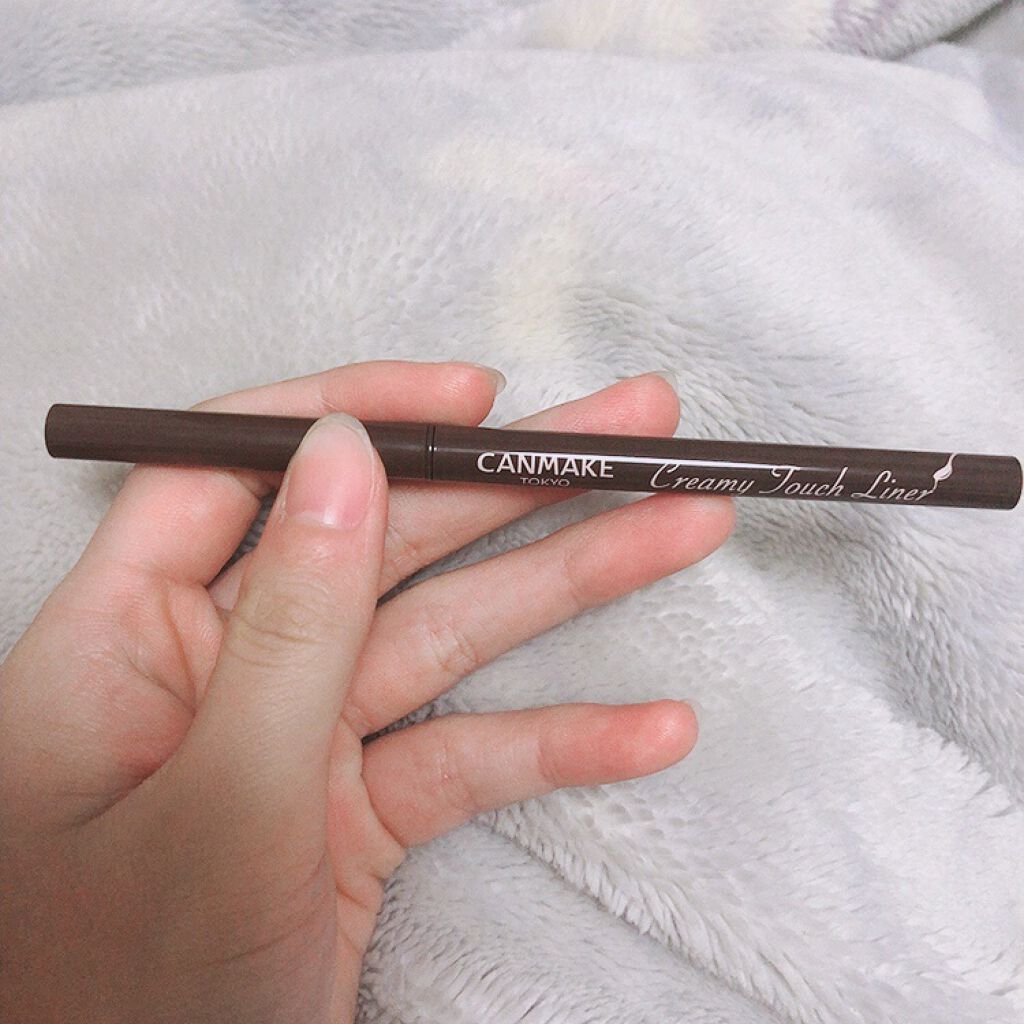 クリーミータッチライナー/キャンメイク/ジェルアイライナーを使ったクチコミ（1枚目）