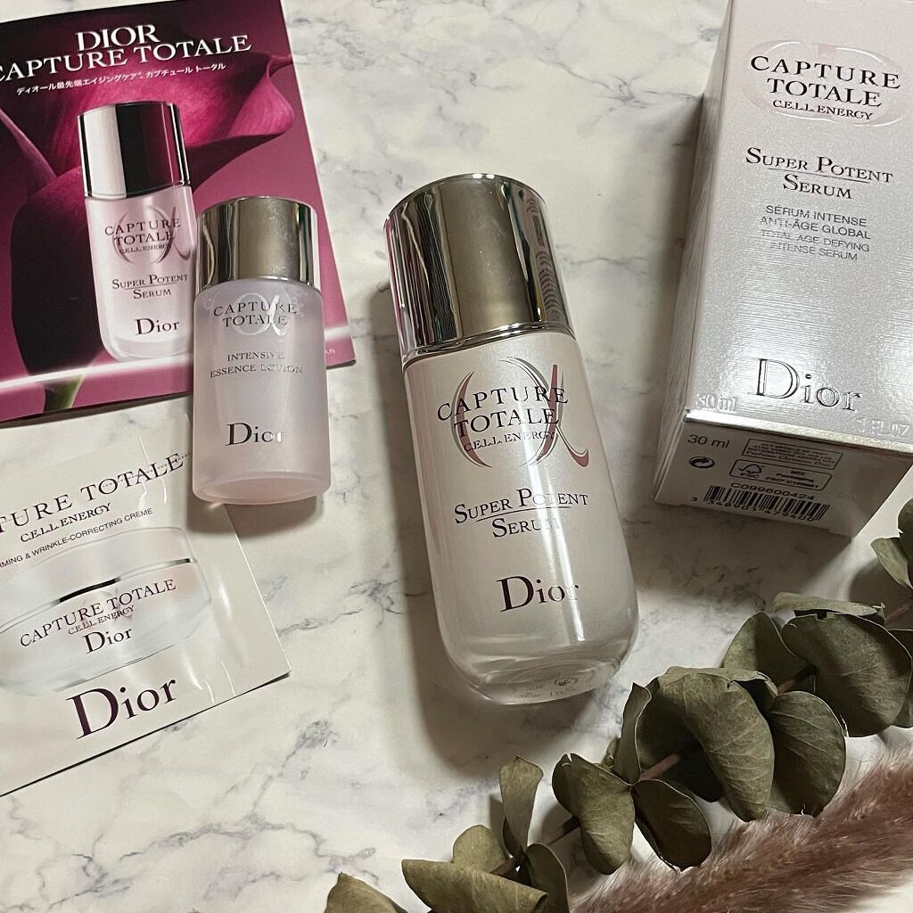 【旧】カプチュール トータル セル ENGY スーパー セラム/Dior/美容液を使ったクチコミ（1枚目）