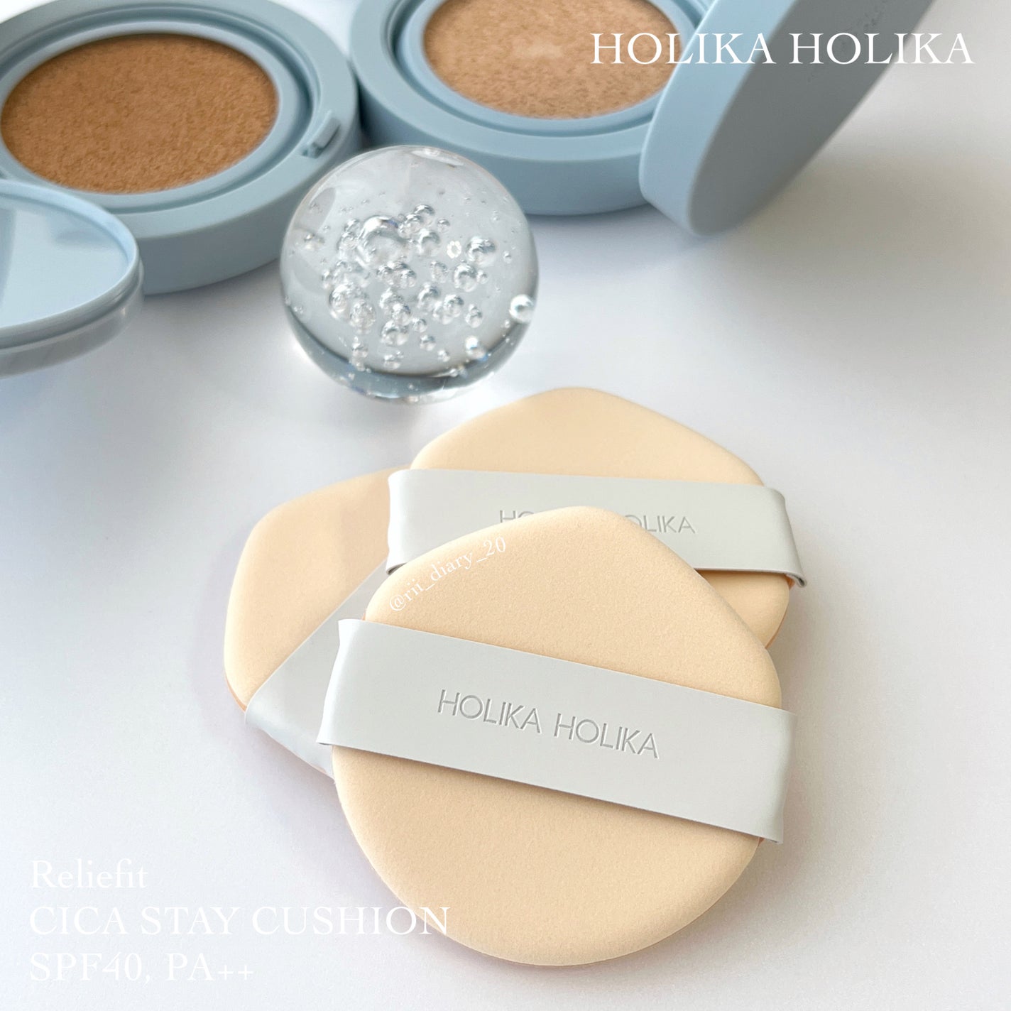 RELIFIT シカステイクッション/HOLIKA HOLIKA/クッションファンデーションを使ったクチコミ(5枚目)