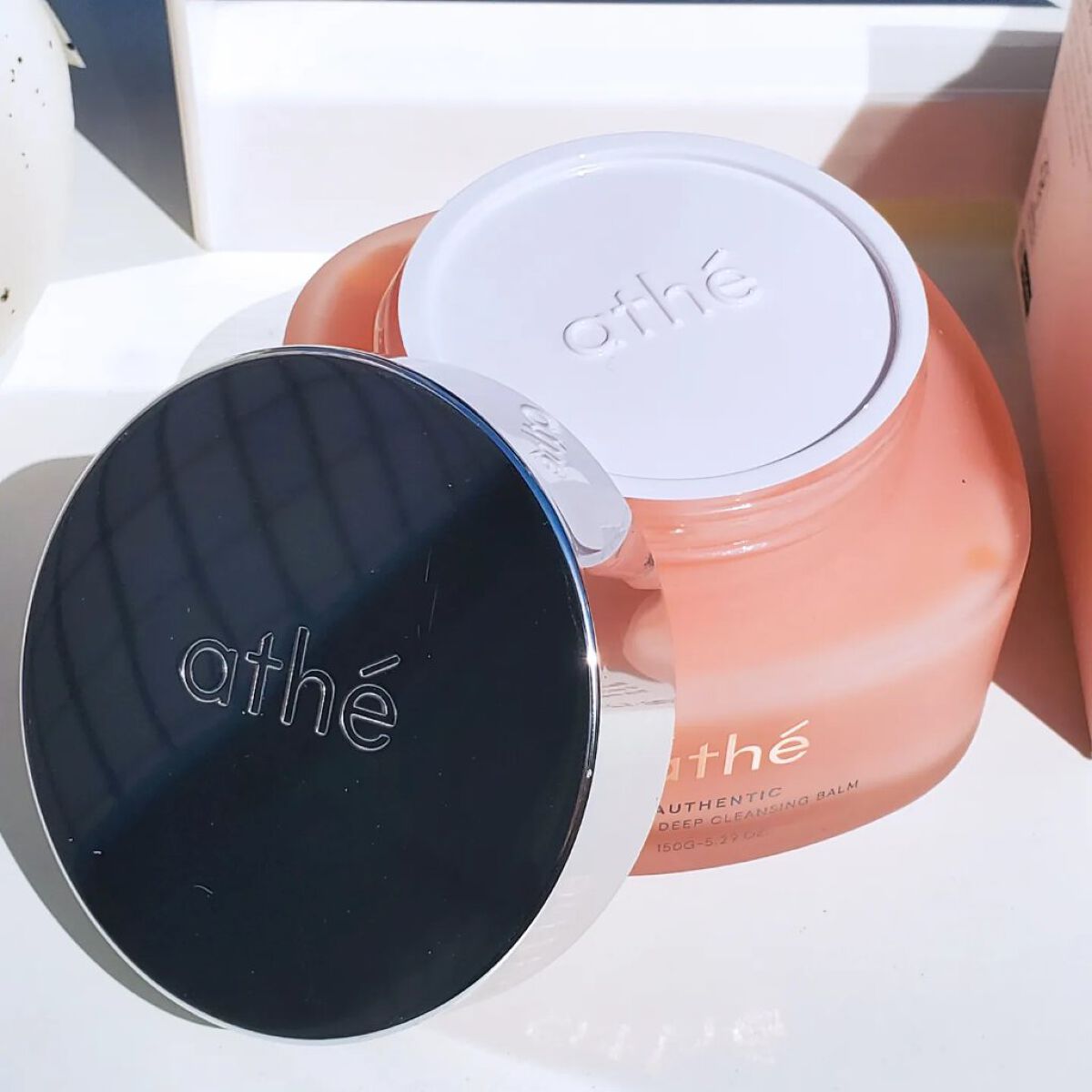 athe AUTHENTIC PINK VITA DEEP CLEANSING BALM/athé/クレンジングバームを使ったクチコミ（2枚目）