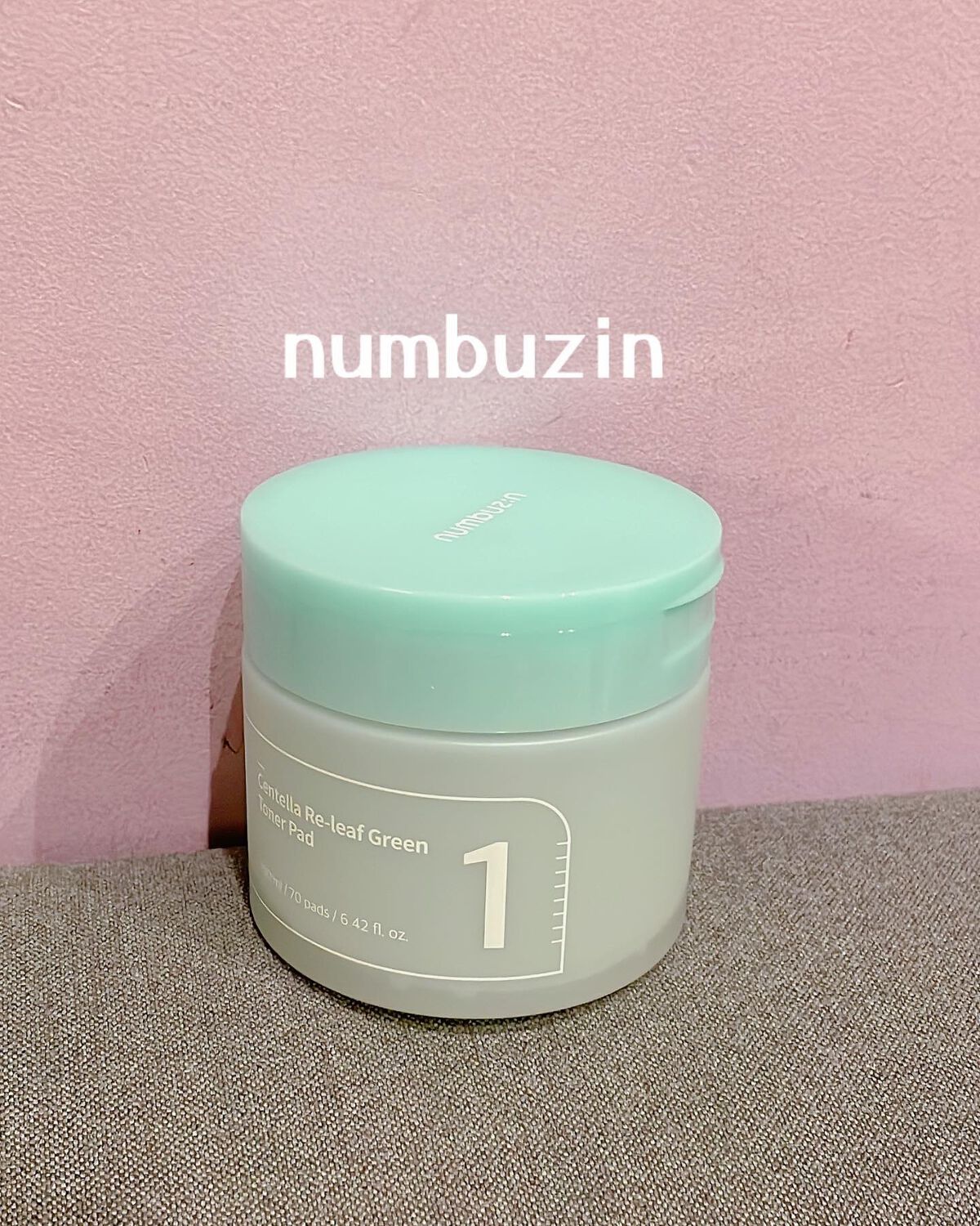 1番 青草たっぷり93％整肌トナー/numbuzin/化粧水を使ったクチコミ（2枚目）