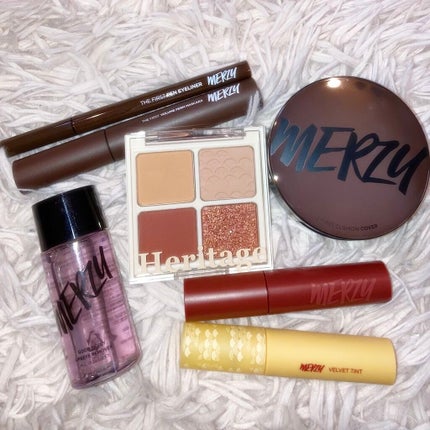 ザ ヘリテージ シャドウパレット/MERZY/アイシャドウパレットを使ったクチコミ(2枚目)