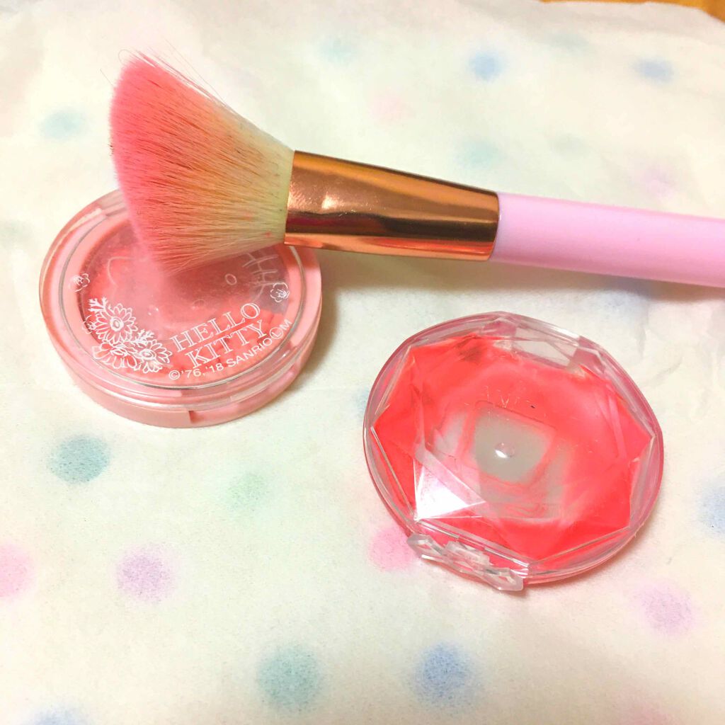 クリームチーク/キャンメイク/ジェル・クリームチークを使ったクチコミ（1枚目）