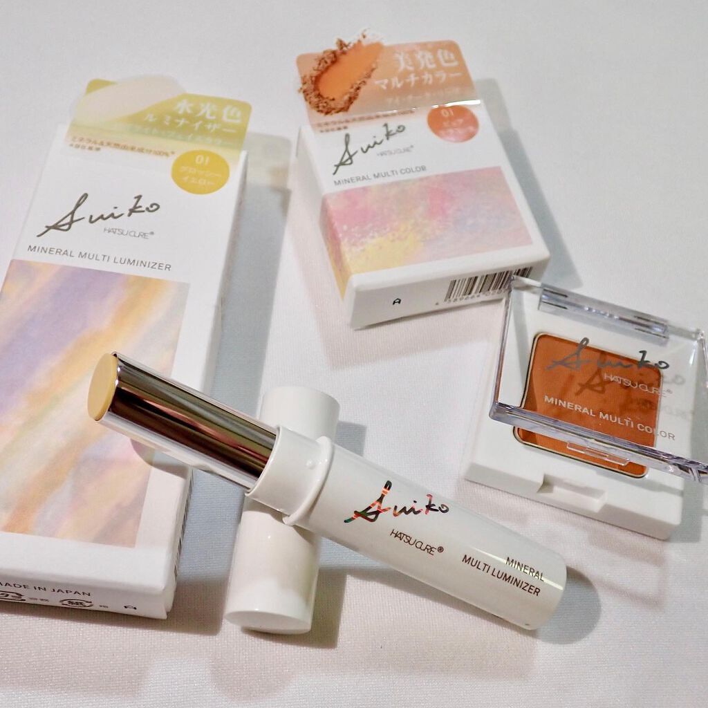 SUIKOミネラルマルチカラー/SUIKO HATSUCURE/単色アイシャドウを使ったクチコミ（1枚目）