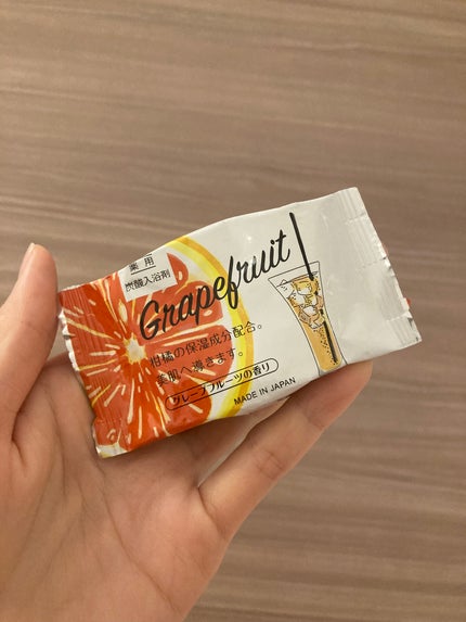 薬用入浴剤 Citrus/紀陽除虫菊/炭酸系入浴剤を使ったクチコミ(2枚目)