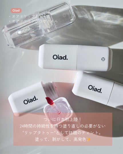 リップティーク/oiad/口紅を使ったクチコミ(2枚目)