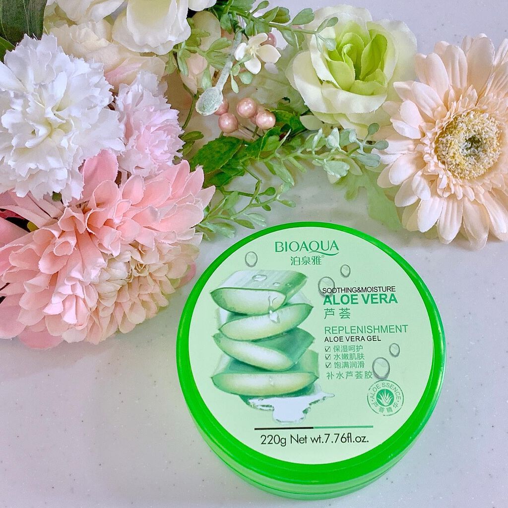 マイルド＆モイスチャーアロエジェル/ネイチャーリパブリック/ボディローションを使ったクチコミ（3枚目）