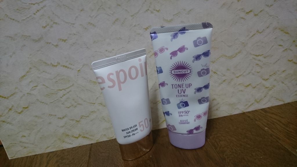 ウォータースプラッシュサンクリーム/espoir/化粧下地を使ったクチコミ（1枚目）