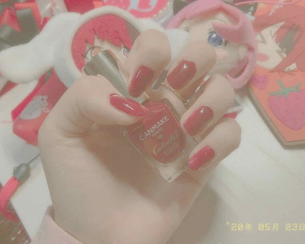 カラフルネイルズ/キャンメイク/マニキュアを使ったクチコミ（1枚目）
