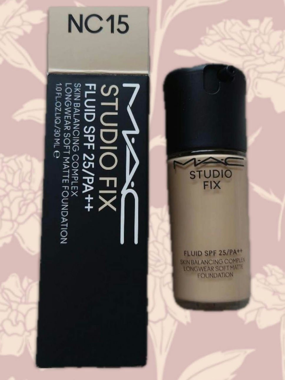 スタジオ フィックス フルイッド SPF 25 NC15/M・A・C/リキッドファンデーションを使ったクチコミ（1枚目）