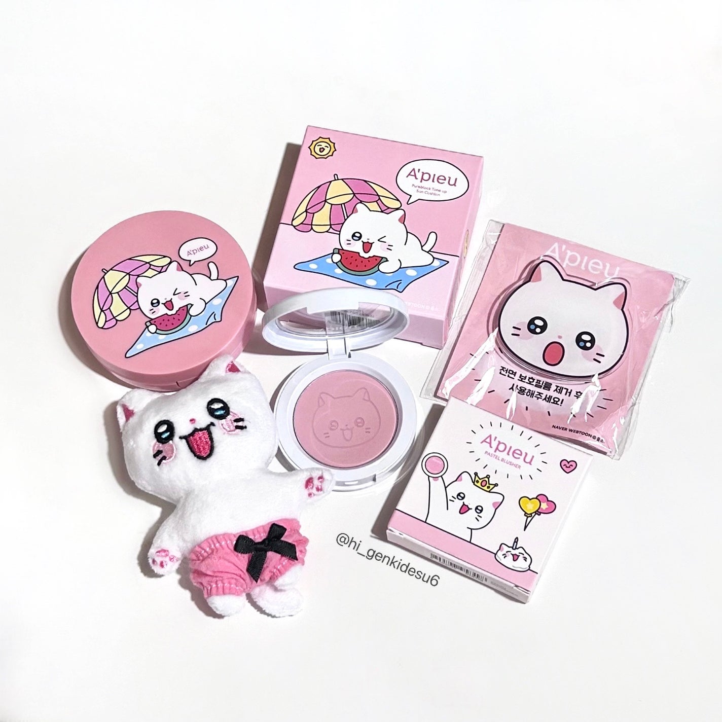 アピュー パステルブラッシャー/A’pieu/パウダーチークを使ったクチコミ(1枚目)