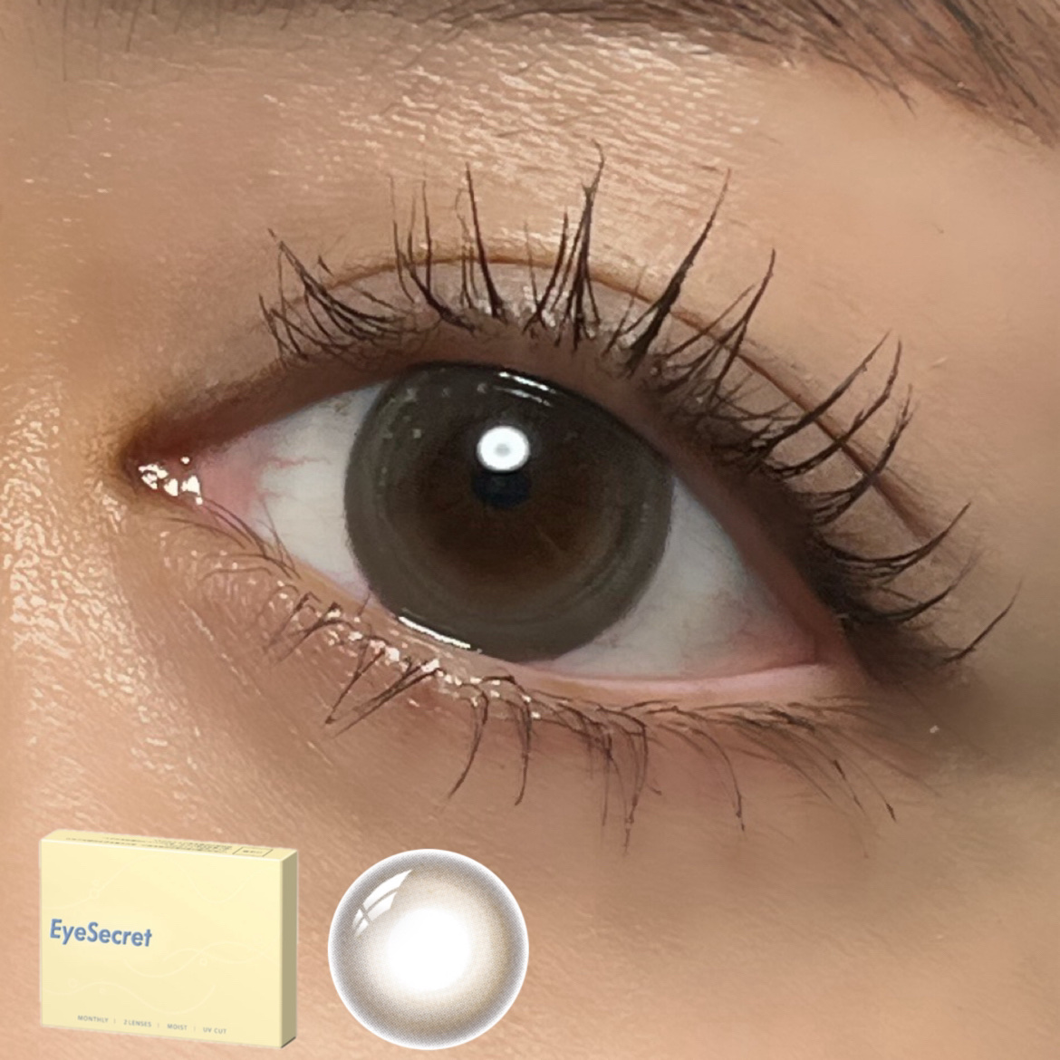 アイシークレット モイスト/Eye Secret/ワンデー（１DAY）カラコンを使ったクチコミ（3枚目）