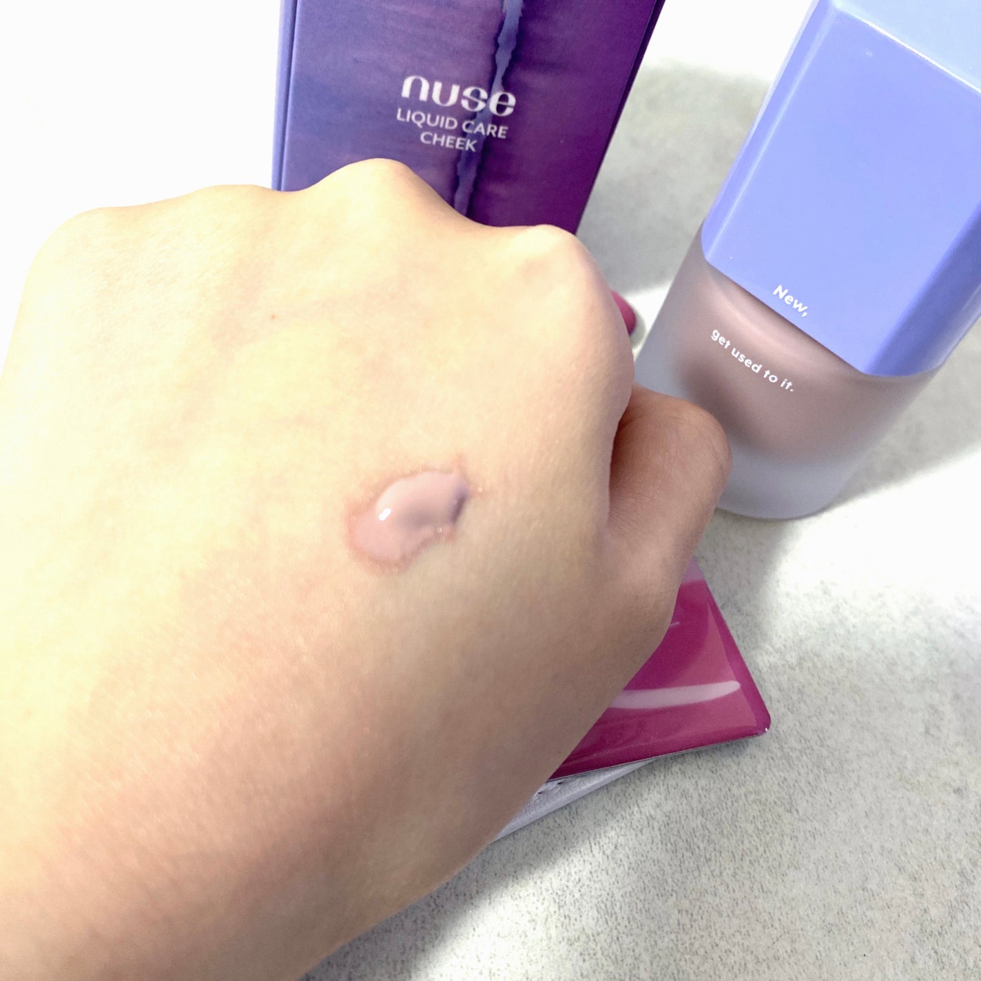リキッドケアチーク/nuse/リキッドチークを使ったクチコミ(2枚目)