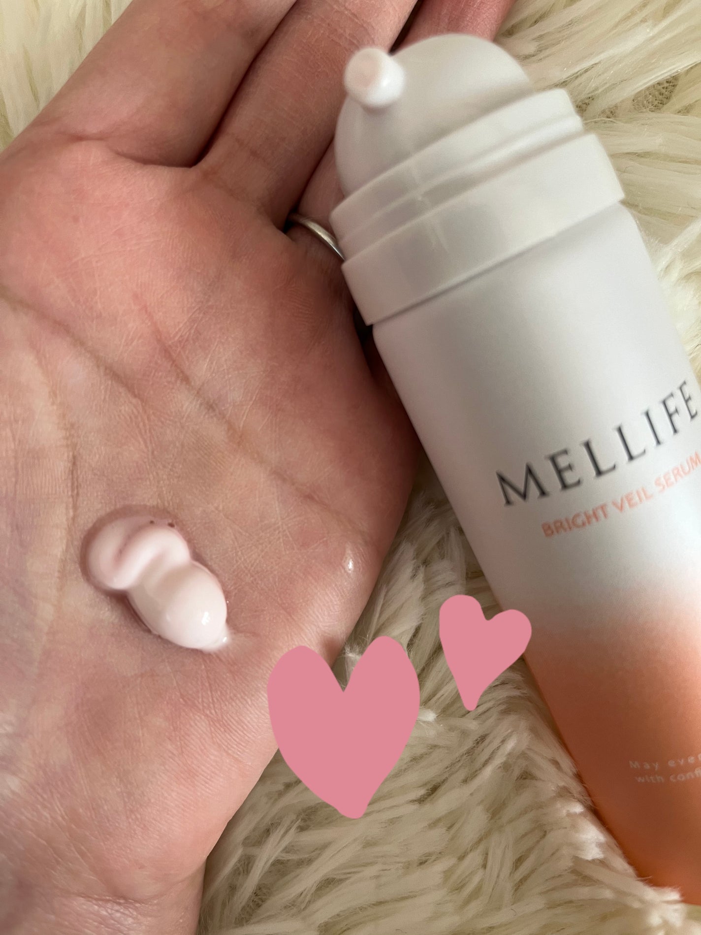 BRIGHT VEIL SERUM/MELLIFE/美容液を使ったクチコミ(2枚目)