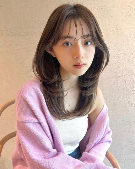 HARUNA on LIPS 「.大人なナチュラルヘア✨.韓国っぽく🌟ワンカールでやりすぎない..」(4枚目)