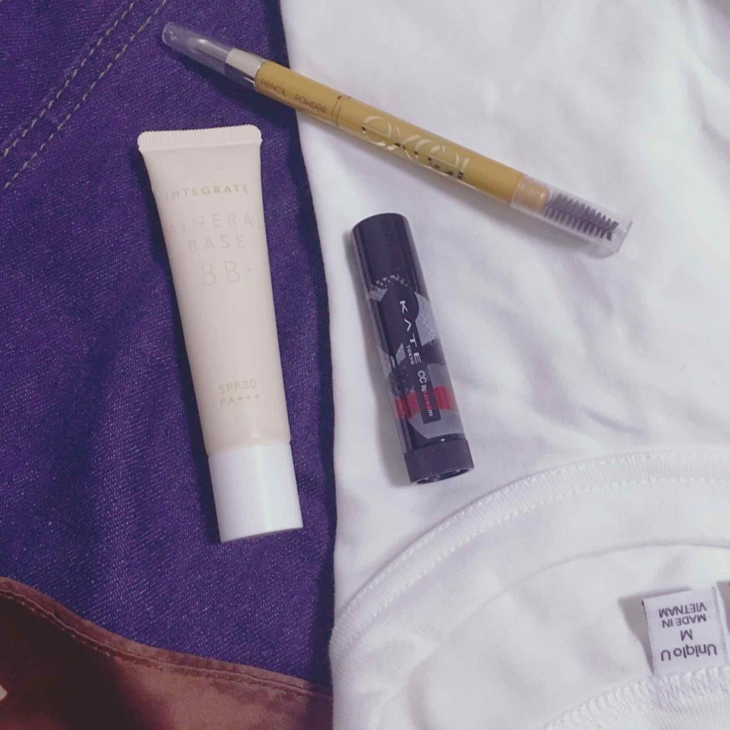 ミネラルベース BB/インテグレート/BBクリームを使ったクチコミ（1枚目）