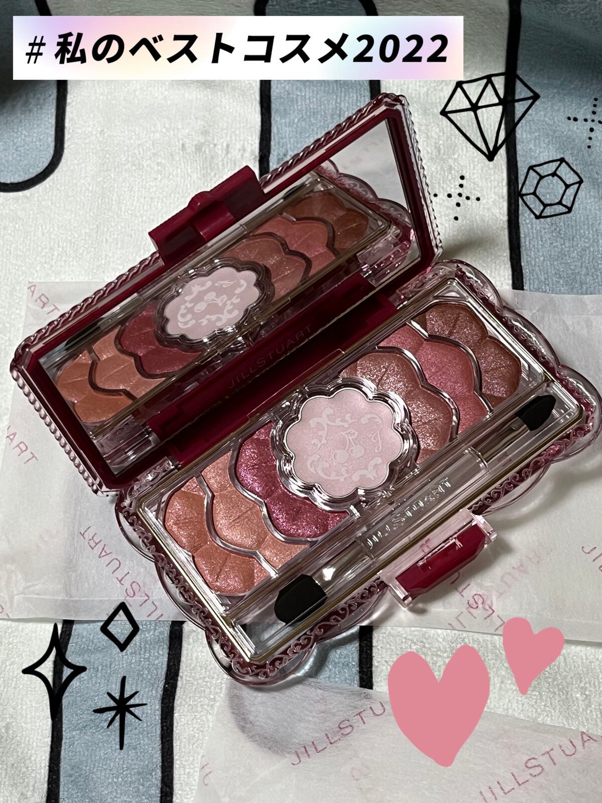 ジルスチュアート ミッドナイトチェリー コレクション/JILL STUART/メイクアップキットを使ったクチコミ(7枚目)