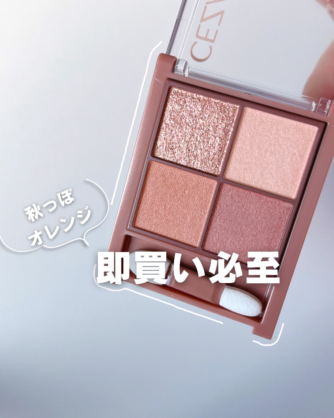 ビタートーンアイシャドウ/CEZANNE/パウダーアイシャドウを使ったクチコミ(1枚目)