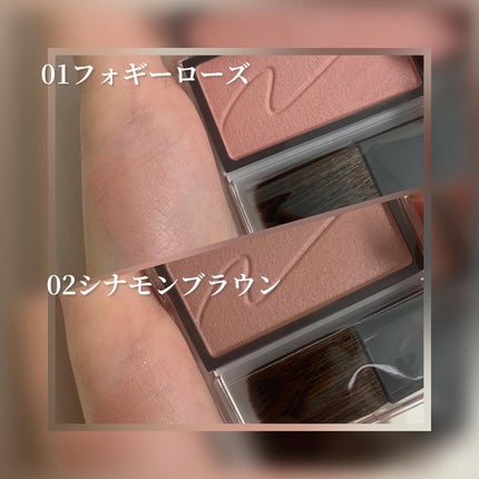 チークブラッシュ/CEZANNE/パウダーチークを使ったクチコミ(3枚目)