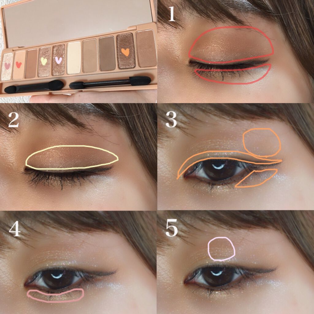 プレイカラー アイシャドウ/ETUDE/アイシャドウパレットを使ったクチコミ（2枚目）