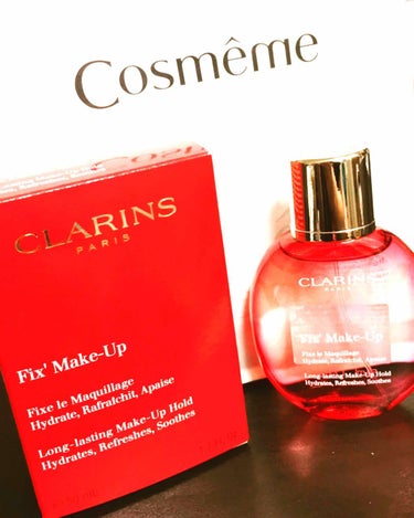 フィックス メイクアップ/CLARINS/ミスト状化粧水を使ったクチコミ（1枚目）