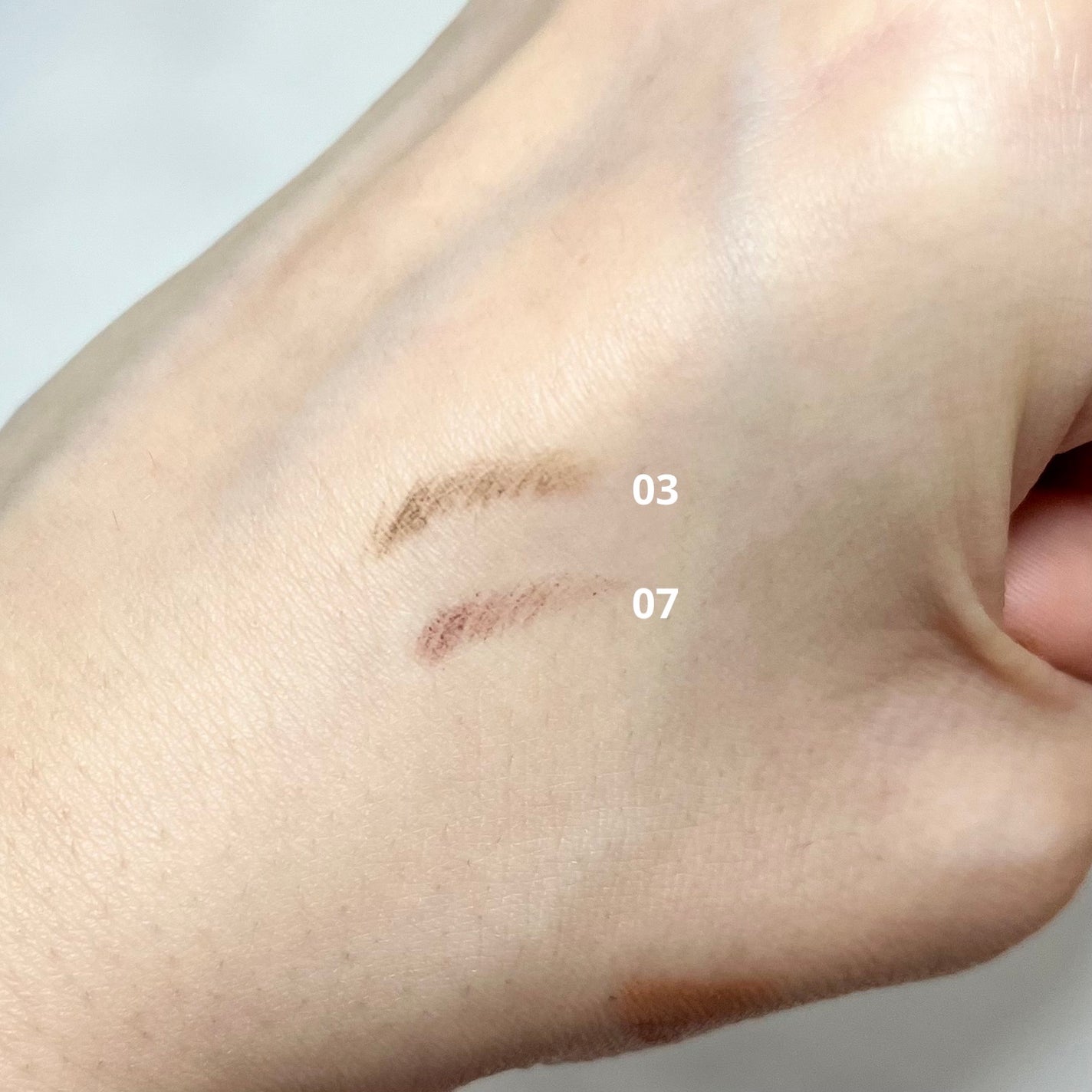 超細芯アイブロウ/CEZANNE/アイブロウペンシルを使ったクチコミ(2枚目)