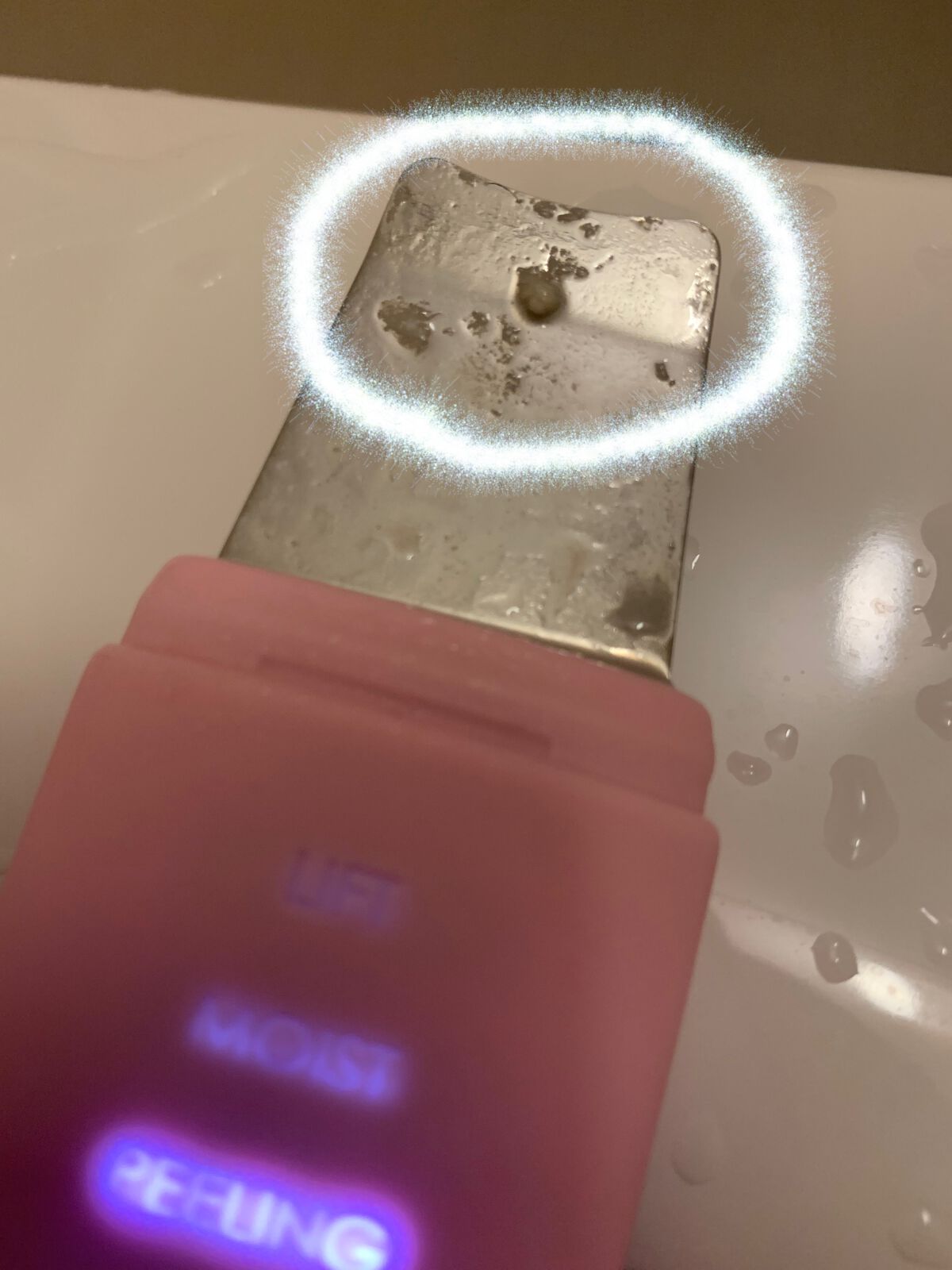 超音波ピーリング　SF06/SVK/美顔器・マッサージを使ったクチコミ（1枚目）