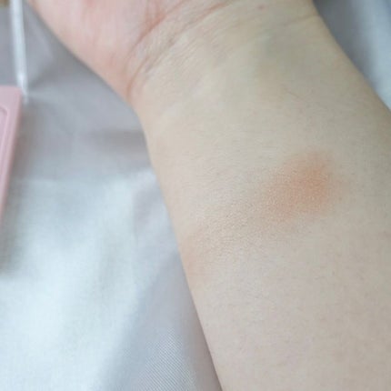 フーミー シングルブラッシュ キャニオンブラウン/WHOMEE/パウダーチークを使ったクチコミ(3枚目)