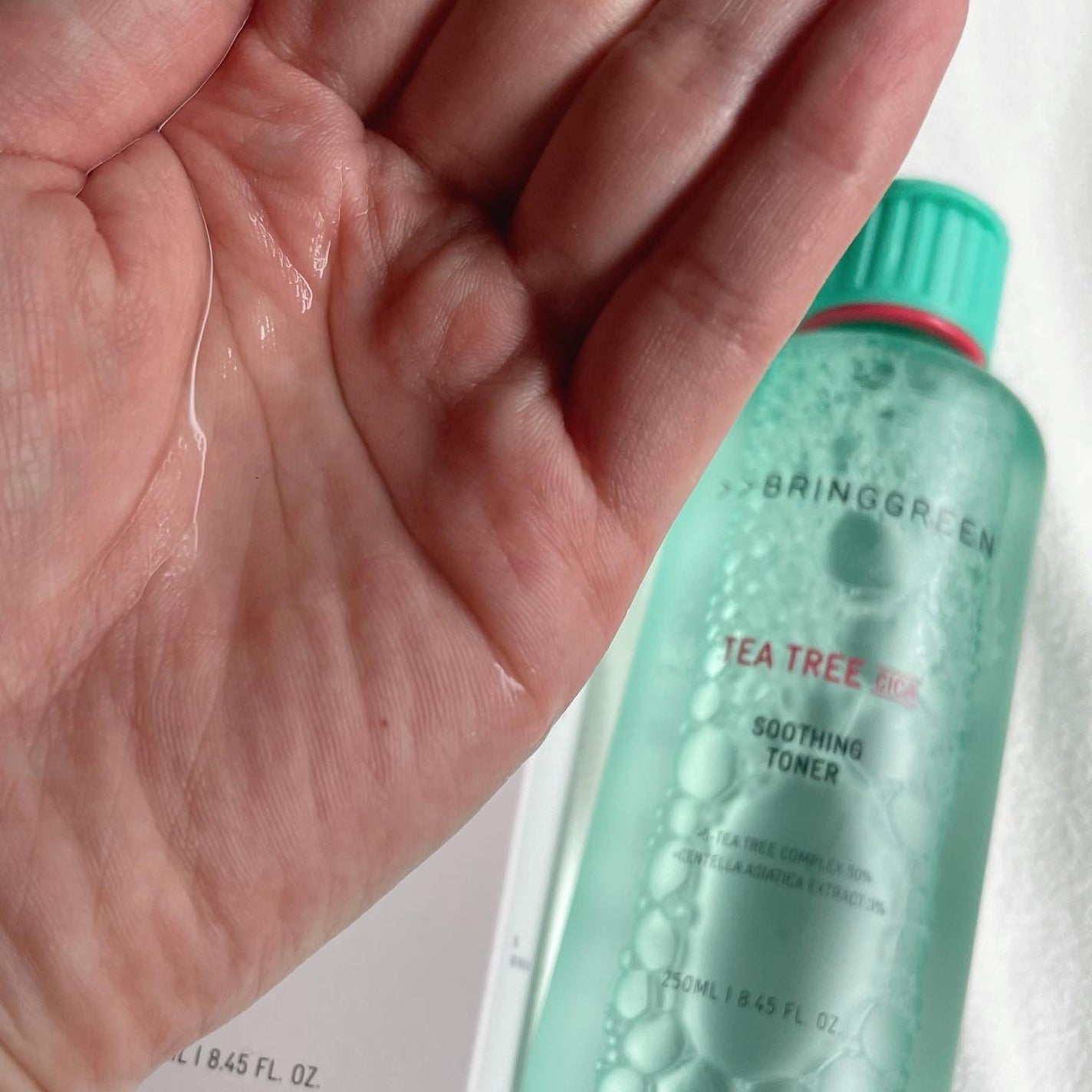 ティーツリーシカスージングクリーム/BRING GREEN/フェイスクリームを使ったクチコミ(3枚目)