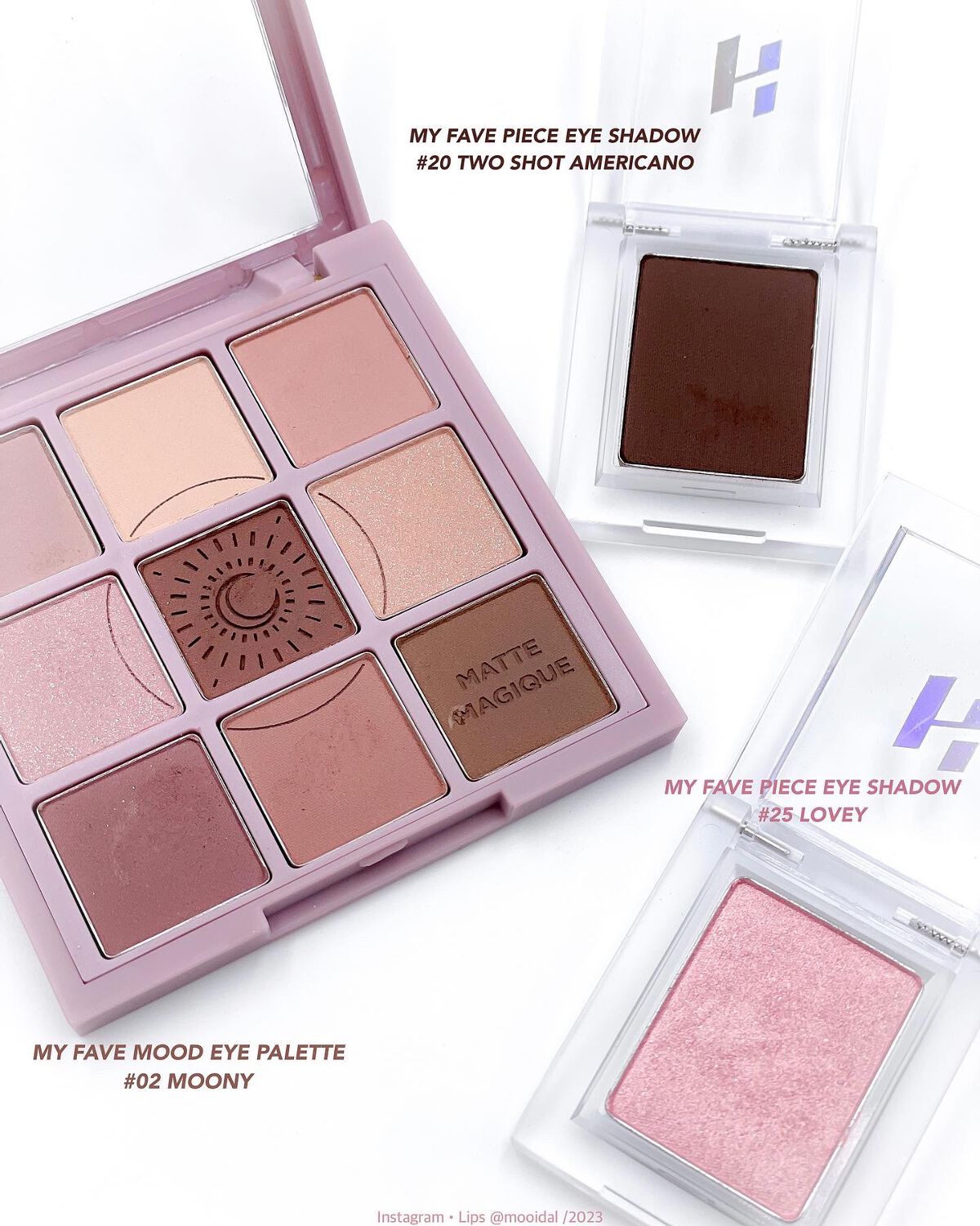 マイフェイブピースアイシャドウ 20 ツーショットアメリカーノ(TWO SHOT AMERICANO)/HOLIKA HOLIKA/単色アイシャドウを使ったクチコミ（2枚目）