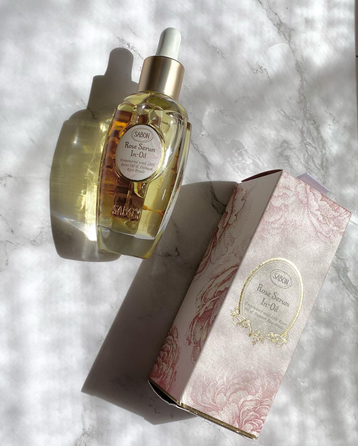 ローズセラムインオイル/SABON/フェイスオイルを使ったクチコミ（3枚目）