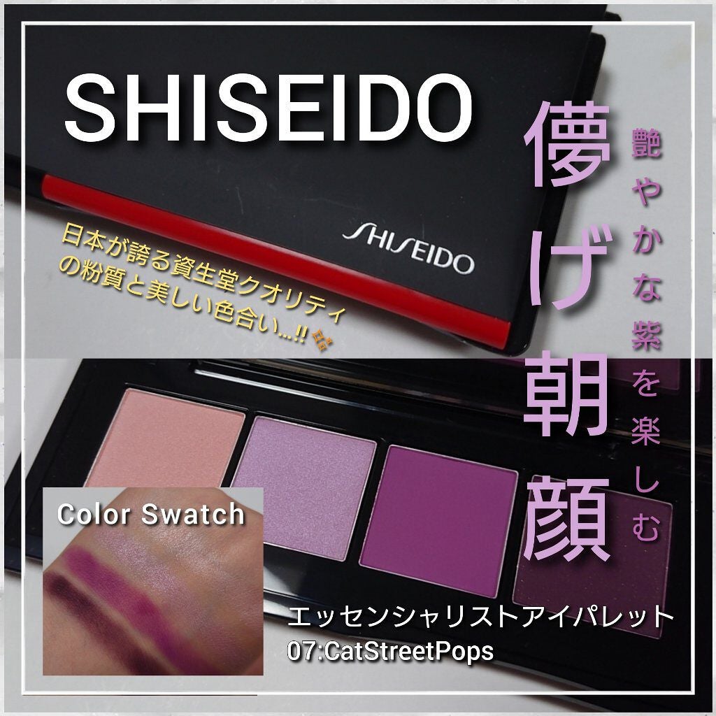 エッセンシャリスト アイパレット/SHISEIDO/アイシャドウパレットを使ったクチコミ(1枚目)