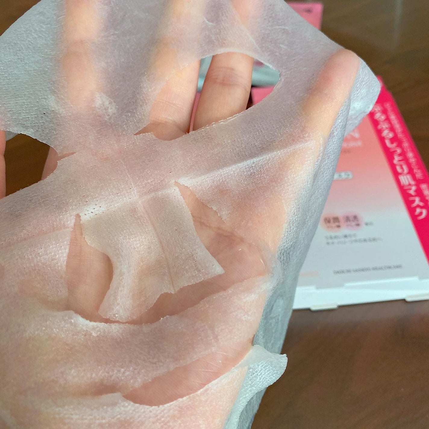 ミノン アミノモイスト ぷるぷるしっとり肌マスク/ミノン/シートマスク・パックを使ったクチコミ(4枚目)