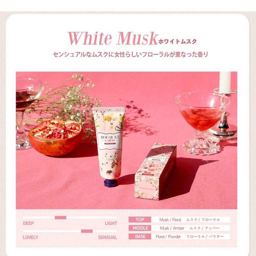 フレグランスハンドクリーム 4種セット/Bouquet Garni/ハンドクリームを使ったクチコミ(7枚目)