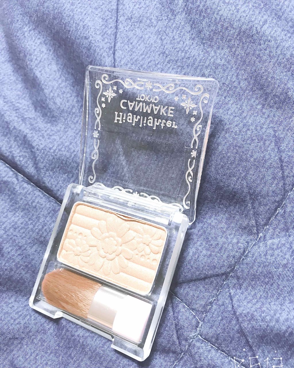 ハイライター/キャンメイク/パウダーハイライトを使ったクチコミ（1枚目）