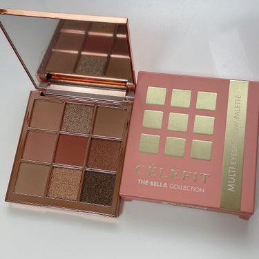 The Bella collection eyeshadow palette #02/CELEFIT/パウダーアイシャドウを使ったクチコミ（1枚目）