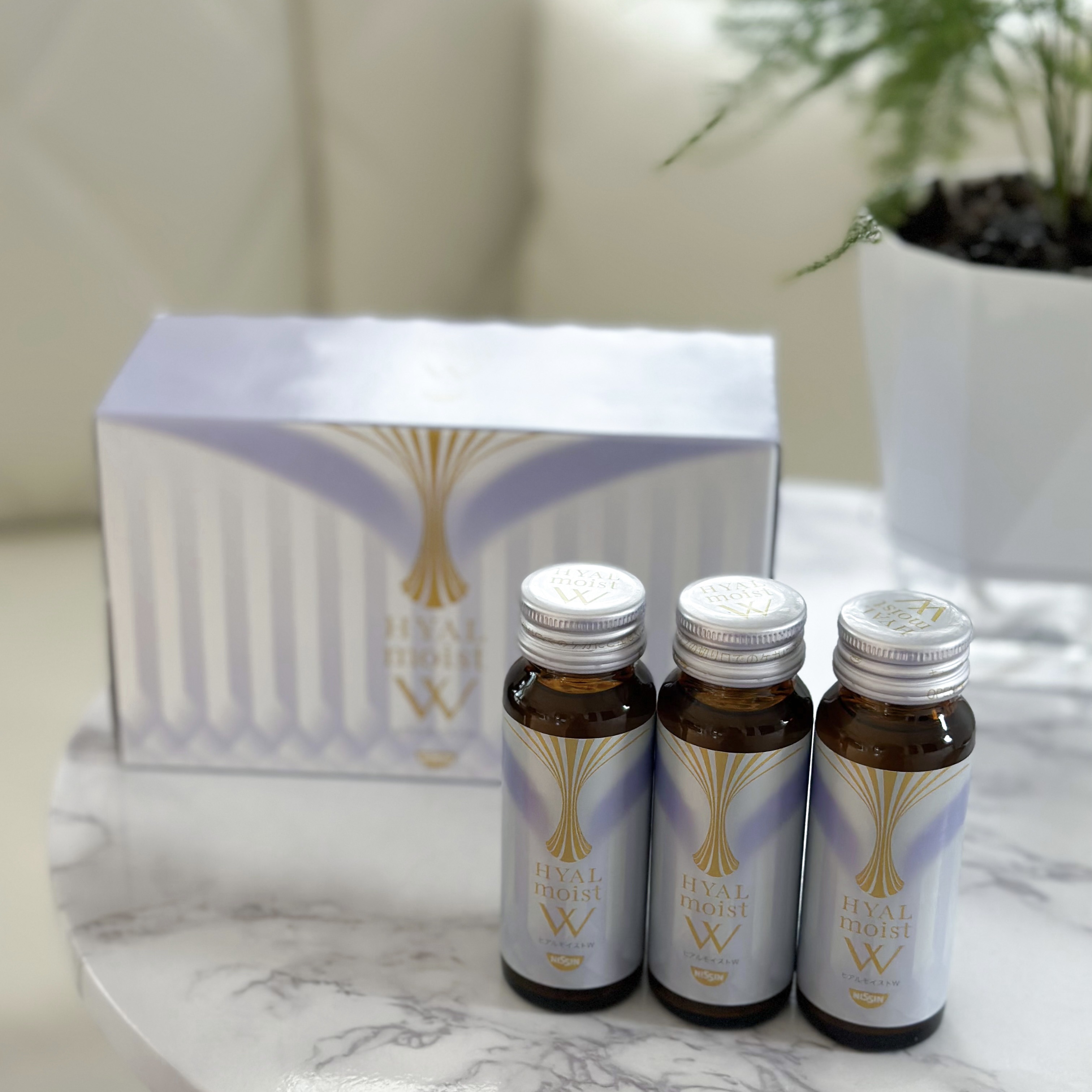 ヒアルモイスト W/日清食品/美容ドリンクを使ったクチコミ（1枚目）