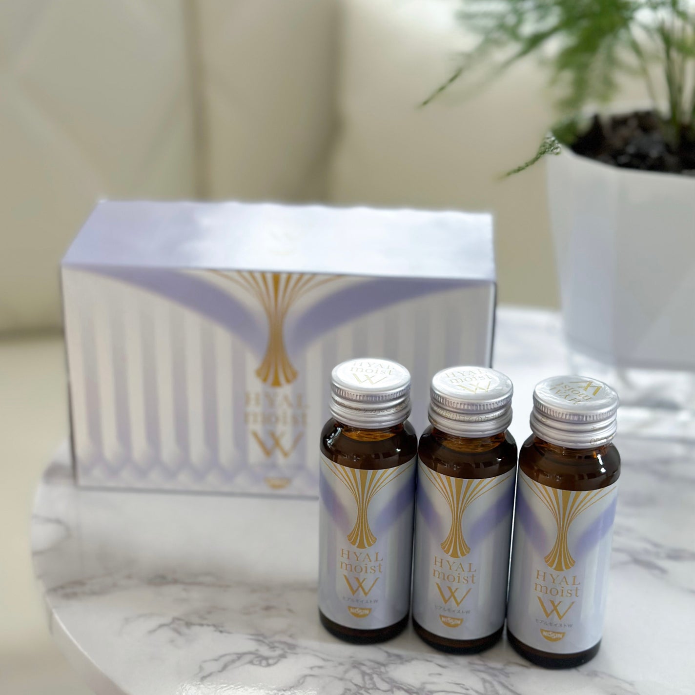 ヒアルモイスト W/日清食品/美容ドリンクを使ったクチコミ(1枚目)