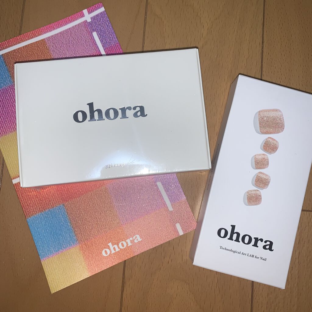 セミキュアジェルネイル（ハンド）/ohora/ネイルシールを使ったクチコミ（1枚目）