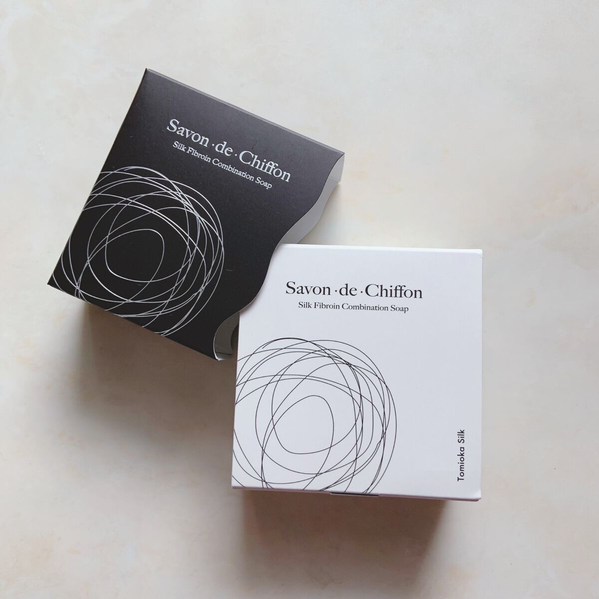 シルク石鹸/サボン・デ・シフォン/洗顔石鹸を使ったクチコミ（3枚目）