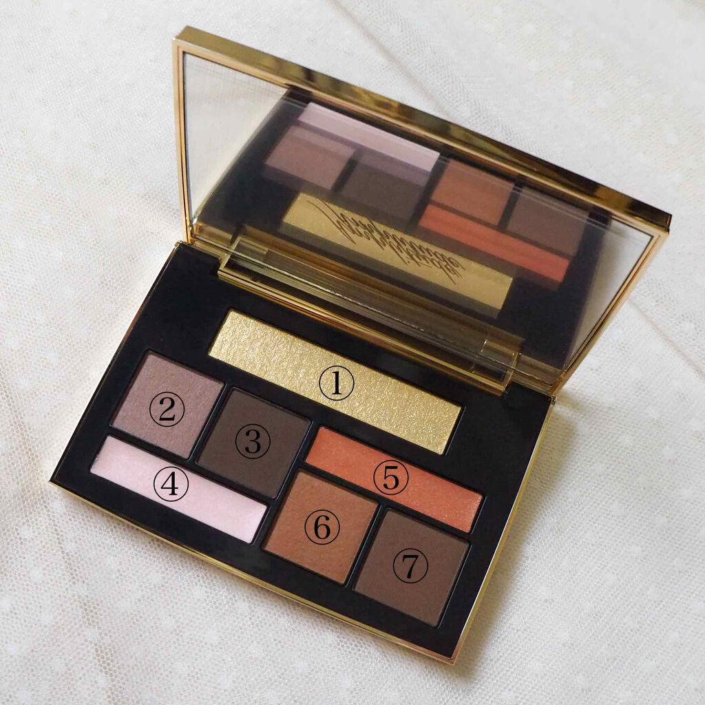 アイカラーパレット ホリデーリミテッド/Amplitude/アイシャドウパレットを使ったクチコミ（2枚目）