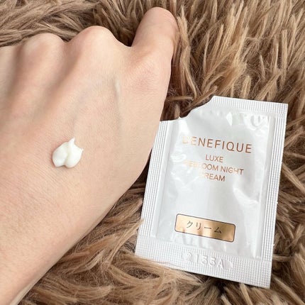 リュクス リブルームナイトクリーム/BENEFIQUE/フェイスクリームを使ったクチコミ(2枚目)