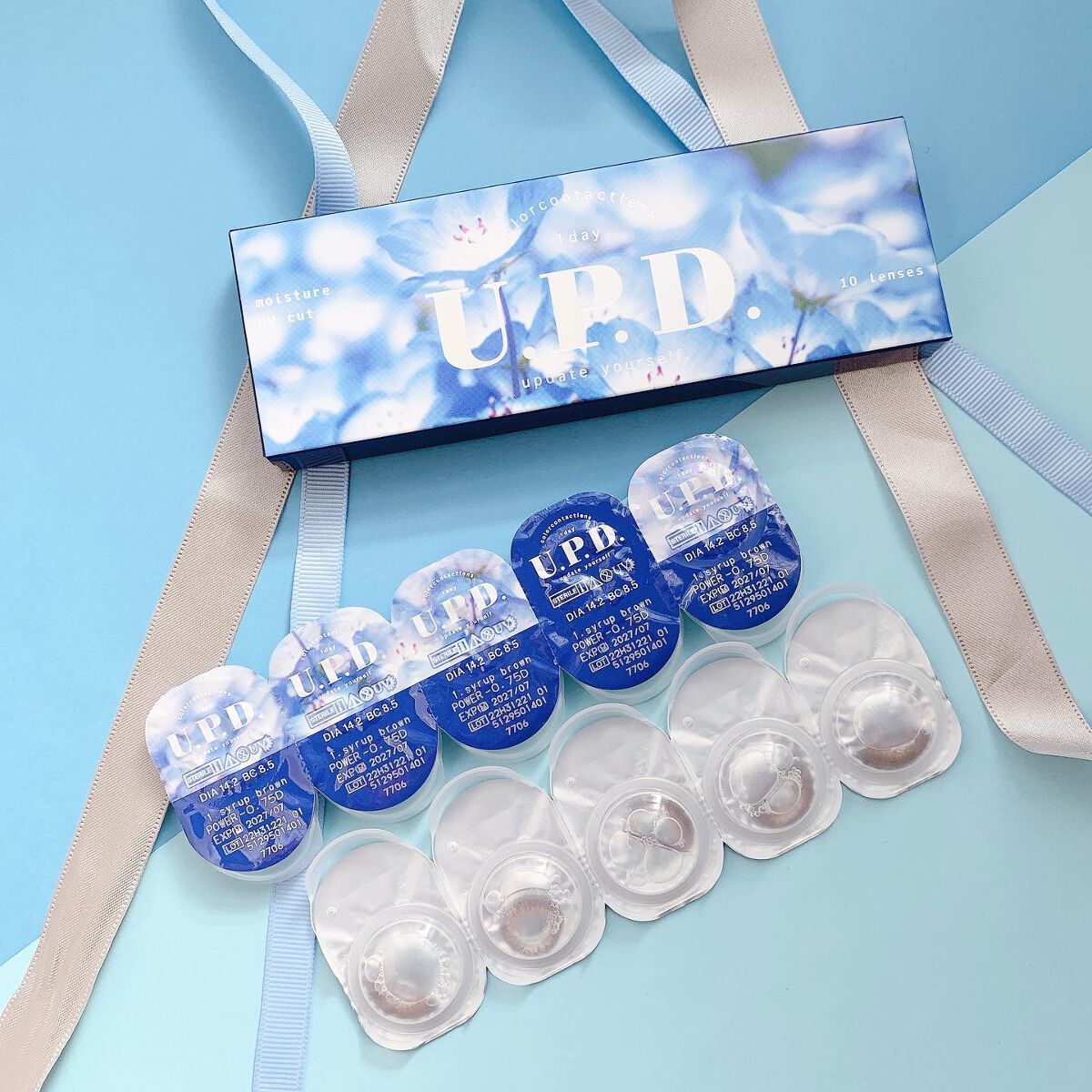 U.P.D. 1day/U.P.D./ワンデー（１DAY）カラコンを使ったクチコミ（1枚目）