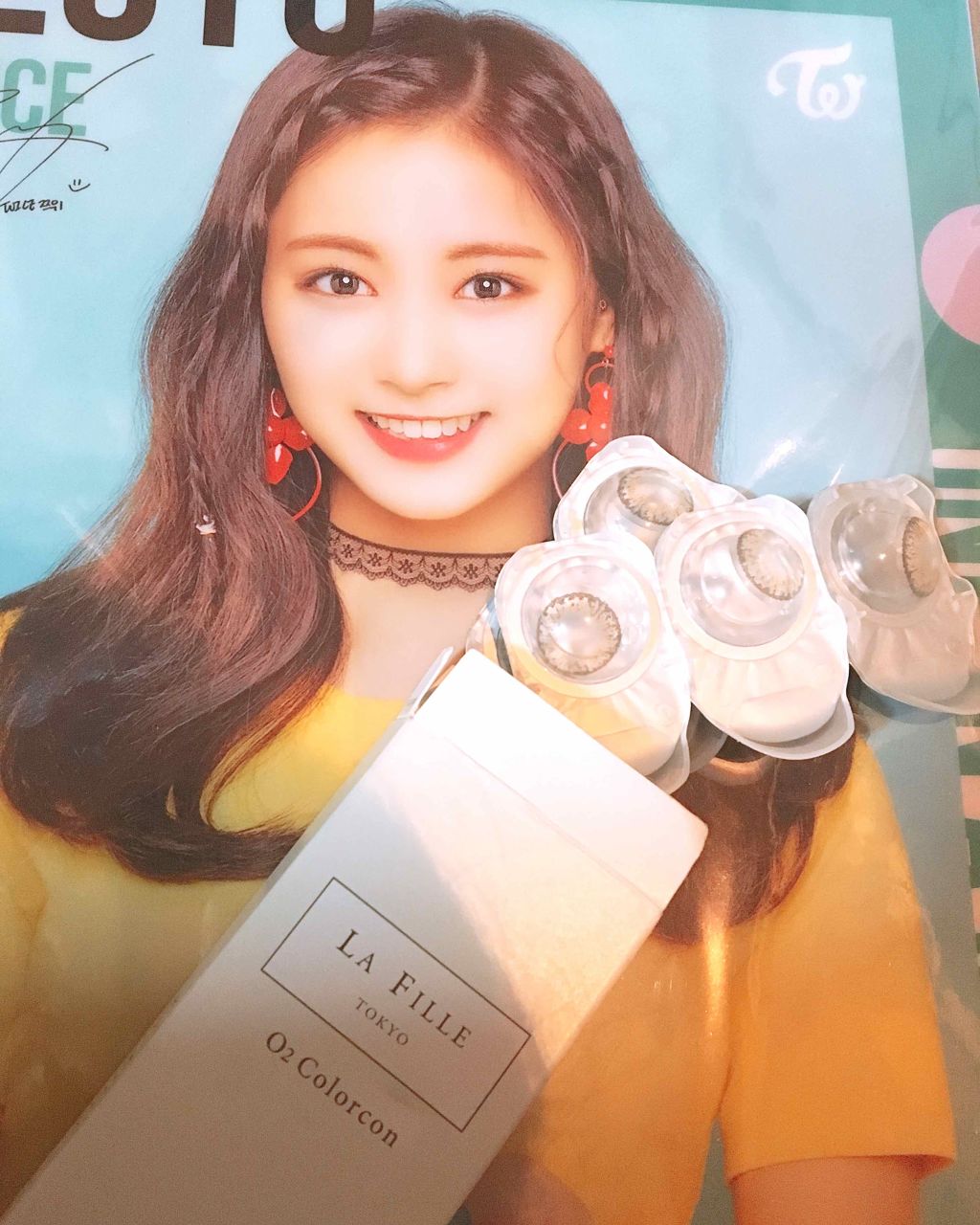 LA FILLE (ラ・フィーユ)/LA FILLE/カラーコンタクトレンズを使ったクチコミ（1枚目）